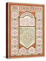 The Lord's Prayer in 14 Languages-English-Stretched Canvas