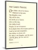 The Lord's Prayer-Unknown Unknown-Mounted Art Print