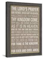 The Lord's Prayer-null-Framed Poster