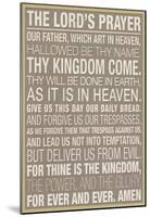 The Lord's Prayer-null-Mounted Poster