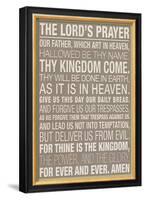 The Lord's Prayer-null-Framed Poster