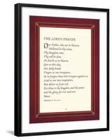 The Lord's Prayer-The Inspirational Collection-Framed Giclee Print