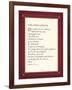 The Lord's Prayer-The Inspirational Collection-Framed Giclee Print