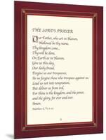 The Lord's Prayer-The Inspirational Collection-Mounted Giclee Print