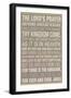 The Lord's Prayer-null-Framed Premium Giclee Print