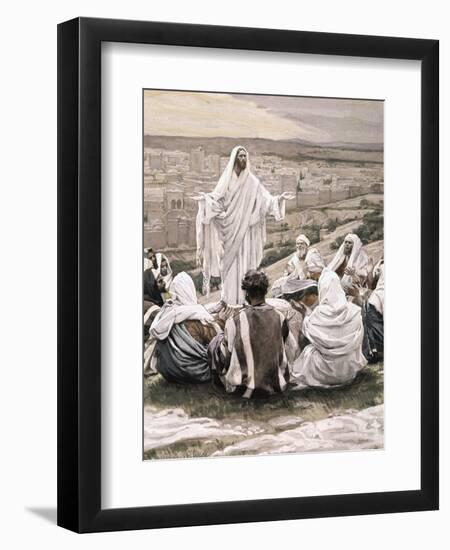 The Lord's Prayer-James Tissot-Framed Giclee Print