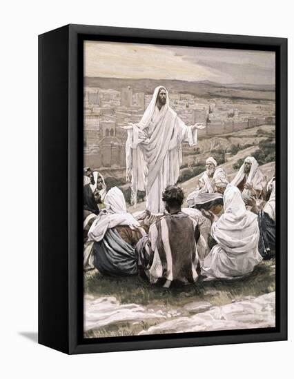 The Lord's Prayer-James Tissot-Framed Stretched Canvas