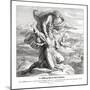 The Lord shows Moses the promised land, Deuteronomy-Julius Schnorr von Carolsfeld-Mounted Giclee Print