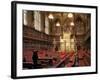 The Lords Chamber, House of Lords, Houses of Parliament, Westminster, London, England-Adam Woolfitt-Framed Photographic Print