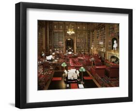 The Lords Library, Houses of Parliament, Westminster, London, England, United Kingdom-Adam Woolfitt-Framed Photographic Print