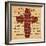 The Lords Prayer Cross-Diane Stimson-Framed Art Print