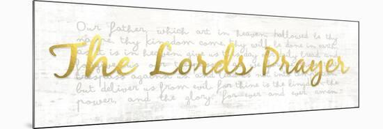 The Lords Prayer_Gold-ALI Chris-Mounted Giclee Print