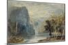 The Lorelei Rock, C.1817-J. M. W. Turner-Mounted Giclee Print