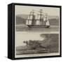 The Loss of HMS Eurydice-William Edward Atkins-Framed Stretched Canvas