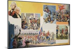 The Loss of the American Colonies-Severino Baraldi-Mounted Giclee Print