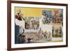 The Loss of the American Colonies-Severino Baraldi-Framed Giclee Print