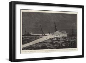 The Loss of the Anchor Line Ss Utopia Off Gibraltar-null-Framed Giclee Print