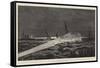 The Loss of the Anchor Line Ss Utopia Off Gibraltar-null-Framed Stretched Canvas