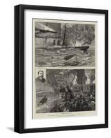 The Loss of the Inman Liner City of Montreal-Henry Charles Seppings Wright-Framed Giclee Print