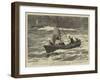 The Loss of the Jeannette, Separation of the Boats During a Gale, Seven Pm, 12 September 1881-William Lionel Wyllie-Framed Giclee Print