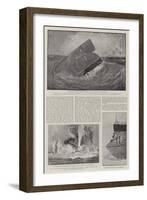 The Loss of the Victoria-Fred T. Jane-Framed Giclee Print