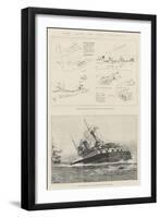 The Loss of the Victoria-William Heysham Overend-Framed Giclee Print