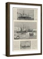 The Loss of the Victoria-Henry Charles Seppings Wright-Framed Giclee Print