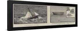 The Loss of the Yacht Mignonette-null-Framed Giclee Print