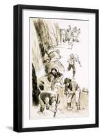 The Lost Adams Diggings-null-Framed Giclee Print