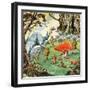 The Lost Boys, Illustration from 'Peter Pan' by J.M. Barrie-Nadir Quinto-Framed Giclee Print