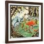 The Lost Boys, Illustration from 'Peter Pan' by J.M. Barrie-Nadir Quinto-Framed Giclee Print