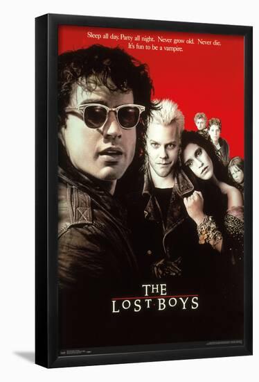 The Lost Boys - One Sheet-Trends International-Framed Poster