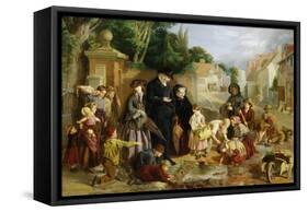 The Lost Change-William Henry Knight-Framed Stretched Canvas