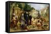 The Lost Change-William Henry Knight-Framed Stretched Canvas