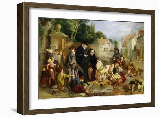 The Lost Change-William Henry Knight-Framed Giclee Print