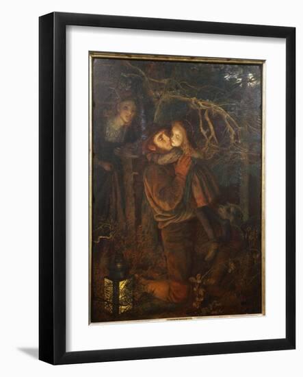 The Lost Child-Arthur Hughes-Framed Giclee Print