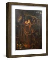 The Lost Child-Arthur Hughes-Framed Giclee Print