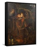 The Lost Child-Arthur Hughes-Framed Stretched Canvas