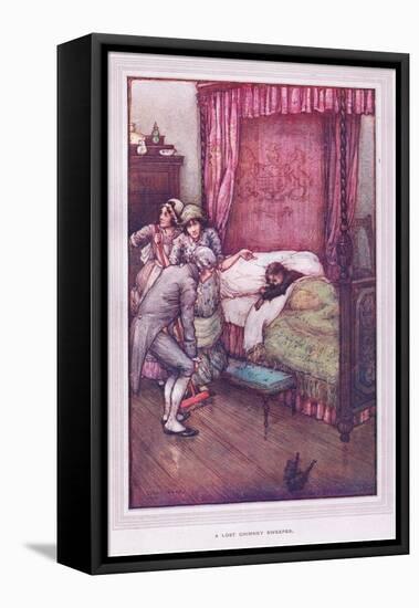 The Lost Chimney Sweeper-Sybil Tawse-Framed Stretched Canvas