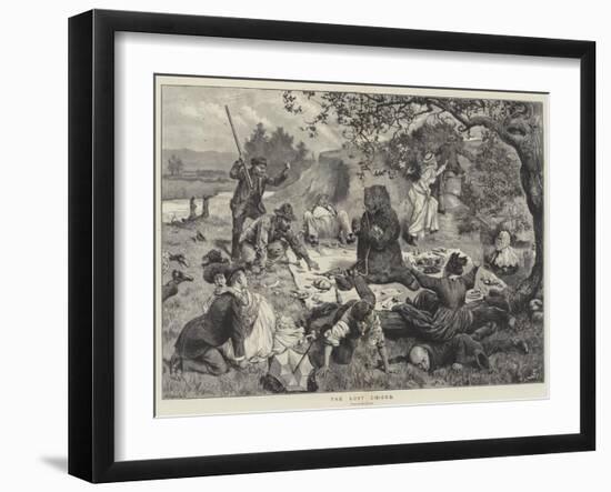 The Lost Chord-Frederick Barnard-Framed Giclee Print