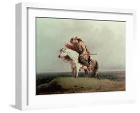 The Lost Greenhorn, 1851-Alfred Jacob Miller-Framed Giclee Print