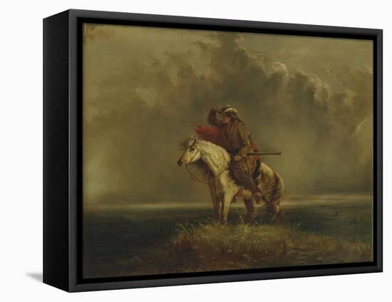 The Lost Greenhorn-Alfred Jacob Miller-Framed Stretched Canvas