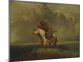 The Lost Greenhorn-Alfred Jacob Miller-Mounted Giclee Print