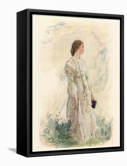 The Lost Love-Robert Anning Bell-Framed Stretched Canvas