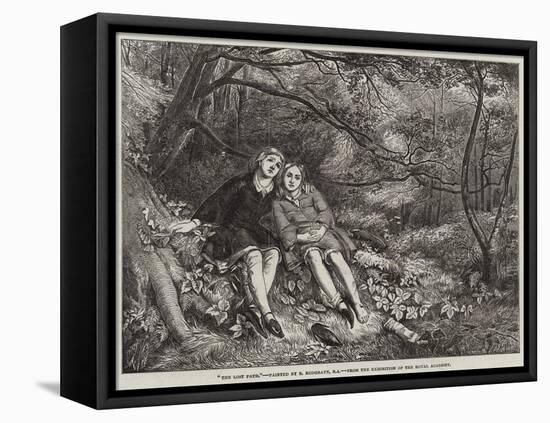 The Lost Path-Richard Redgrave-Framed Stretched Canvas