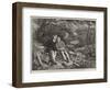 The Lost Path-Richard Redgrave-Framed Giclee Print