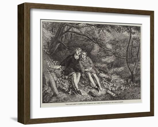 The Lost Path-Richard Redgrave-Framed Giclee Print