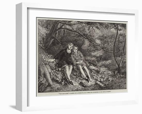 The Lost Path-Richard Redgrave-Framed Giclee Print