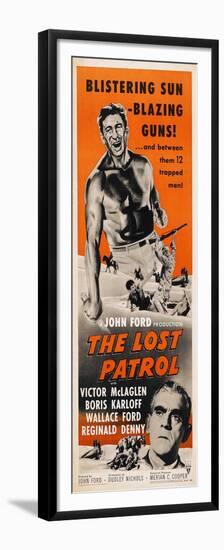 The Lost Patrol, 1934-null-Framed Premium Giclee Print