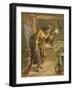 The Lost Piece of Silver-English School-Framed Giclee Print